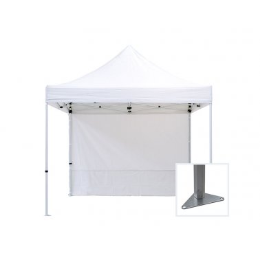 Gazebo - Gazebo con copertura e una parete, P02